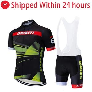 Wholesale bike sram resale online - Black SRAM Cycling Team Clothing Bike Jersey D Shorts Ropa Ciclismo Quick Dry Mens Summer BICYCLING Maillot Culotte Set