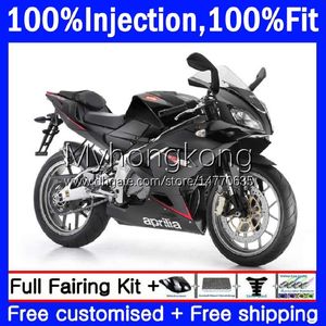 oem injection for apilia flat black rsv-125 rsv 125 rr 125 rr 125RRR RS-125 RS4 12 13 14 15 16 الجسم 12NO.63 RSV125RR RS125 RS125 R 12-16 RSV125 2012 2013 2014 2015 2016 Fairing