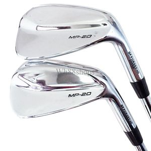 Men Golf Clubs MP-20 Irons Conjunto 9-9 P Club Iron R ou S Aço Flex de Aço e grafite Flex