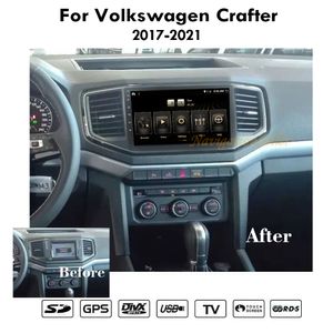 Android12.0 RAM 4G ROM 64G Car DVD Player for volkswagen crafter 2017-2021 navigation multimedia stereo radio audio upgrade to 10.1inch hend unit
