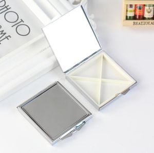 200PCS Square Piller Boxar Blank DIY Metal Pill Container Lagringslåda 4 Facken DHL FedEx