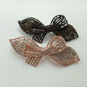 Клипы для волос Barrettes Fashion Lothones Gold Color Women Crystal Assorted Leaf Flow