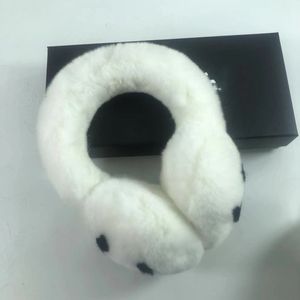 Winter earmuffs Female rabbit velvet earmuffs Classic brand Ear Muffs fashion warm warm plush earmuffs