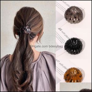 Pony Tails Tutucu Mücevher Mücevher Kadın Vintage Pençeler Stil Donut Bun Maker Aracı Kadın Saçkoplar Kelepçeler At kuyruğu Tutucuları Saç Aessories Dam