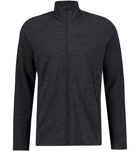 Tam Zip Sweater Ceket toptan satış-Erkek Ceketler Güz Kış Erkekler Merinos Yün Tam Zip Kazak g Ceket Geziliyor