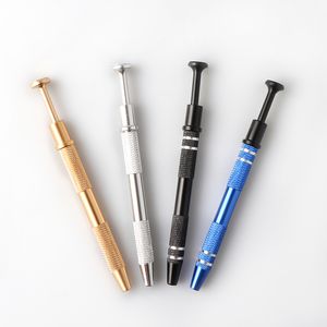 Acessórios para fumantes 4 pontas de diamante gem tweezer bead clipes de 4,5 polegadas azul dourado preto prata portátil clipe de metal pérola portátil para pílulas de quartzo rubi pérolas