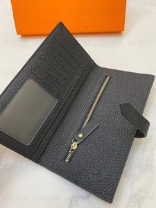 Top quality Genuine Leather Purse card holder Luxurys designer long Crocodile pattern wallet Men Women's Holders Coin ha172l