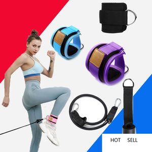 Resistance Bands with Ankle Straps Cuff with Cable for Attachment Booty Butt Thigh Leg Pulley Strap Lifting Fitness Exercise