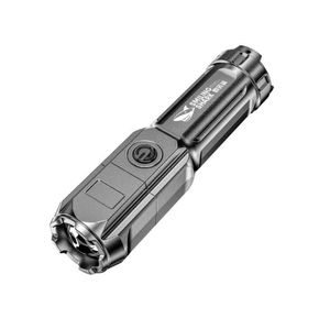 Strong Light Focusing Flashlight USB Rechargeable Zoom Xenon Forces Outdoor Torch