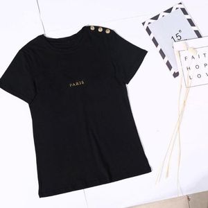 ブロンズ印刷文字女性Tシャツ半袖女性TシャツオーバーサイズTシャツ女の子女性サマーファッション服新しい新しい