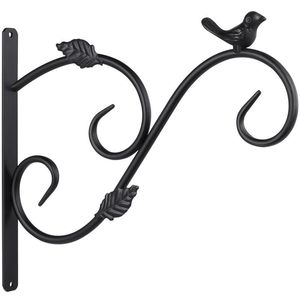 Other Garden Supplies HOMEMAXS 4 Pack Bird Style Hanging Plant Brackets Wall Mount Iron Hangers Hooks For Plants Lantern Feeder Wind