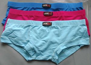 Heta män underbyxor bomull låg midja männen boxare sexig ny stil män underkläder cueca gay boxer shorts briefs