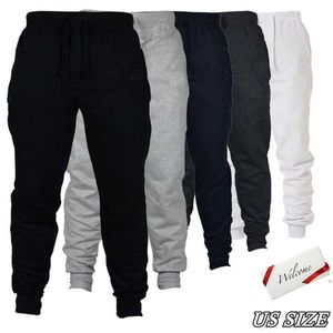 Männer/Frauen Casual Hosen Art 2020 Jogginghose Solide Hohe Hosen Männer Jogger Fitness Men'Pants Y0804