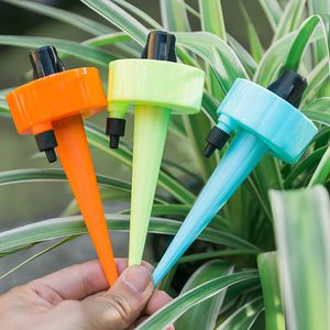 Auto Drip Irrigation Watering Equipments System Garden Household Plant Flower Automatic Waterer Tools Greenhouse Houseplant Watering Spike Dripper JY0916