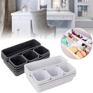 Jewelry Pouches, Bags Drawer Organizer Trays Multifunctional Storage Box Durable Container For Kitchen Bedroom Bathroom D88