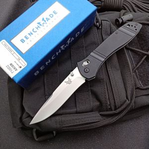 Benchmade Folding Knife High hardness D2 blade material G10 handle field self defense safety pocket knives HW471