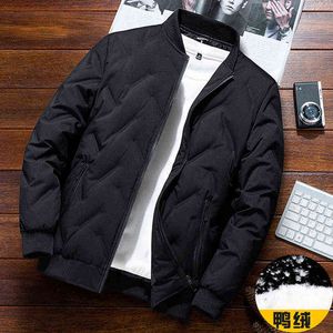 Jaqueta para baixo jaqueta tendência de inverno marca marca curta pato leve para baixo grosso slim jaqueta bonito homens roupas de inverno y1103