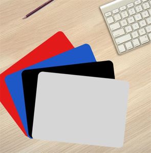 3 Größen DIY Sublimation Mauspad Dekor Quadrat Gummi rutschfeste Schreibtischunterlage Wasserdichte Laptops Schutzpads