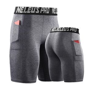 Running Shorts Letnie Sport Mężczyźni Trainning Szybka Sucha Bielizna kompresji CrossFit Mens Gym Jogging Dna