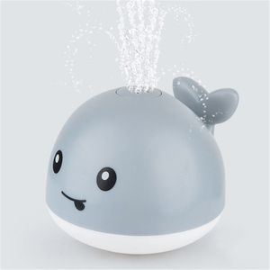 Baby Light Up Bath Bath Toys Whale Water Sprinkler Pool for Toddlers Infants Toy 210712