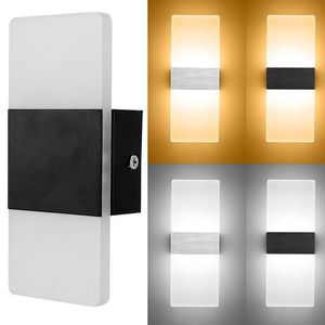 Lampa ścienna Wysoka jasność LED Niskie zużycie energii Light-Up Down Cube Indoor Outdoor Sconce Lighting Decor TS2