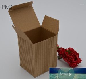 Wrap prezent 30 sztuk / partia 4 kolory opakowania pudełko karton, maska ​​pudełko pakowania, miodne pudełka kosmetyczne, pitek falisty Pit papier Express Box1 Cena fabryczna Ekspert Design Quality