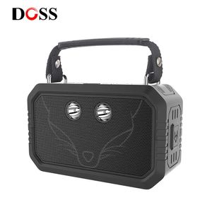 DOSS Traveller Outdoor Bluetooth .0 Speaker Waterproof Portable Wireless Speakers Stereo Bass shower speaker LJ201027
