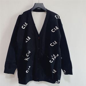 Wholesale long sleeved cardigans for sale - Group buy 2021 Women Designer Sweater Fashion Womens Sweatshirt Brand Classic Letters Designer Cardigan Mens Designers Sweaters