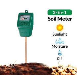 التحقيق سقي التربة الرطوبة متر الدقة درجة الحموضة اختبار محلل قياس حديقة النبات زهرة