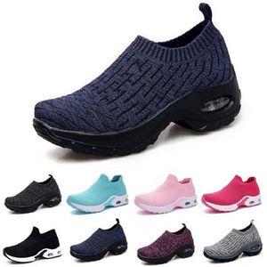 Style585 Moda Mężczyźni Buty do biegania Biały Czarny Różowy Bezczelny Oddychający Wygodne Męskie Trenerzy Płótno Buty Sporty Sneakers Runners 35-42