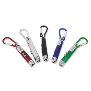 Keychain UV Torch Laser Pen Potter Beam Infravermelho 3 em 1 Mini LED Lanterna Portátil