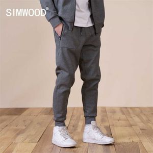 Spring Jogger Spodnie Mężczyźni Slim Fit Dopasuj Plus Rozmiar Wygodne dupje SJ131141 211112