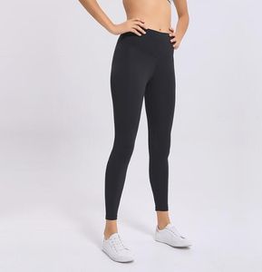 High Waist Yoga Outfits Women pants Solid Black Sports Gym Clothes Leggings Running Workout Elastic Fitness Lady Overall Full Tights