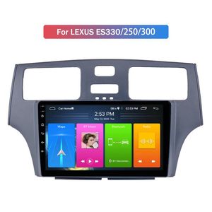 9 polegadas android 10 carro dvd player wifi gps screen liso 16g multimédia quad-core para lexus es330 es250 es300