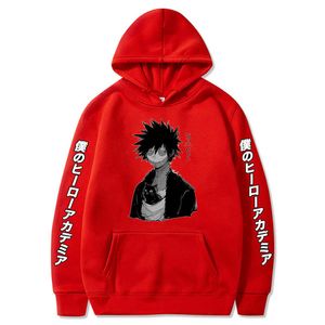 My Hero Academia Felpa con cappuccio Uomo Cute Dabi Felpe stampate Felpe con cappuccio grafiche maschili Top Y0803