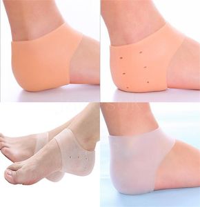 Ferramenta de tratamento de pés de silicone, gel hidratante, meias de calcanhar, protetor de cuidados com a pele rachada, pedicure, monitores de saúde, massageador db945