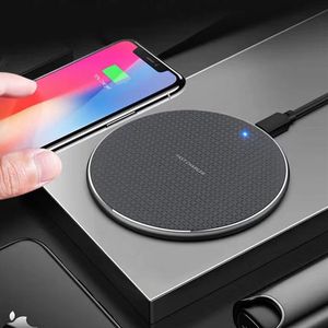 10W Fast Wireless Charger For iPhone 11 Pro XS Max XR X 8 Plus 12 Samsung Galaxy S10 S9 S8 Note 9 USB Qi Charging Pad
