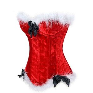 NXY sexy Set Wys. Jl Zwart En Rood Gothic Kleidung Sexy Shapewear Kerst Korsett Floral Spitze Top Dessous Modus S-6XL 1130