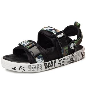 Autêntico verão sandálias romanas homens lazer sneakers antiderrapante Vietnã Soft-Soled Soft-Soled Sapatos Homens andando ao ar livre