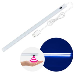 30 40 50 cm Hand Sweep Motion Sensor Under Cabinet Lights LED Hard Bar Night Lamp For Kitchen Bedroom Wardrobe Closet Background Atmosphere Lamps