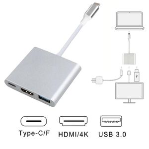 タイプCハブUSB CドッキングステーションタイプC携帯電話のノートパソコンコンバーター3のためのUSB-C充電アダプター1高品質