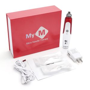 Elektrisk mikronedel Pen Micro Needle Therapy Anti-Aging Acne Scar Minska Beuty Machine Skin Care Tools