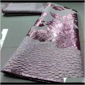 Clothing Apparel Brocade For Wedding Party Dress High Quality African Jacquard Fabric Nigerian French Tulle Lace Drop Delivery 2021 Yo