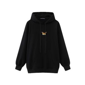 Girls Oversize Streetwear Loose Algodão Hoodies Outono Moda Senhoras Soft Pullovers Casuais Feminino Chic Hoodie Mulheres 210427