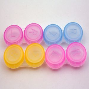 Colorful Case Contact Lenses Box Contact Lens boxes Glasses Color Double-Box Contact-Lens Cases Eyewear Accessories