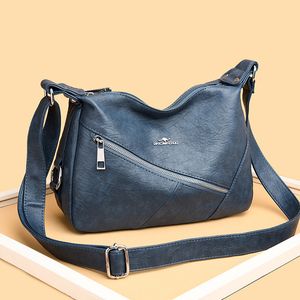 Wholesale sheep leather bag resale online - Soft Women s Versatile Single Shoulder Messenger Bag Fashion Mother s Sheep Leather Bag