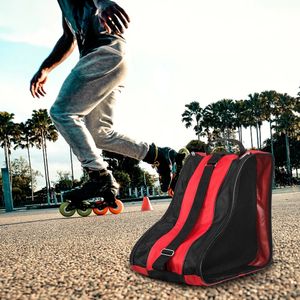 3 Layers Breathable Skate Carry Bag Case Kids Roller Skates Inline Ice Skating Storage Backpack Bags