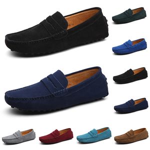 Hotsale atacado homens não-marca executando sapatos triplos brancos negros brancos marrom vinhos Red Navys Khakis Grays Mens Sneakers Outdoors Jogar Treinador Andando