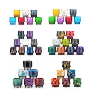 Ecig Accessories Colorful Snake Skin Drip Tips Metal Resin Hybrid mm Fast Delivery Large in Stock