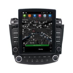 Car Dvd GPS per Honda Accord Player con navigazione integrata Supporto per schermo verticale Controllo del volante 3G Carplay Retrovisore